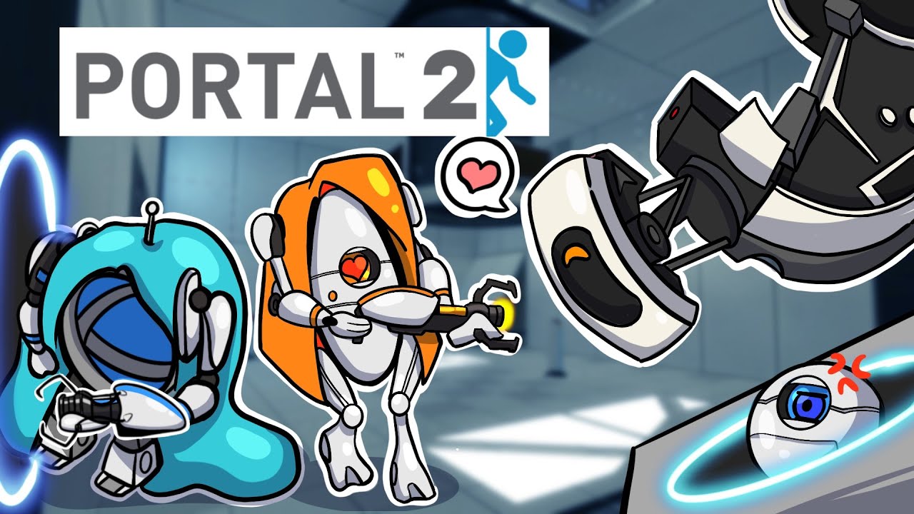 Glados IS NICE?! To one of us... | Just Try BA! #4 :  Portal 2 Highlights