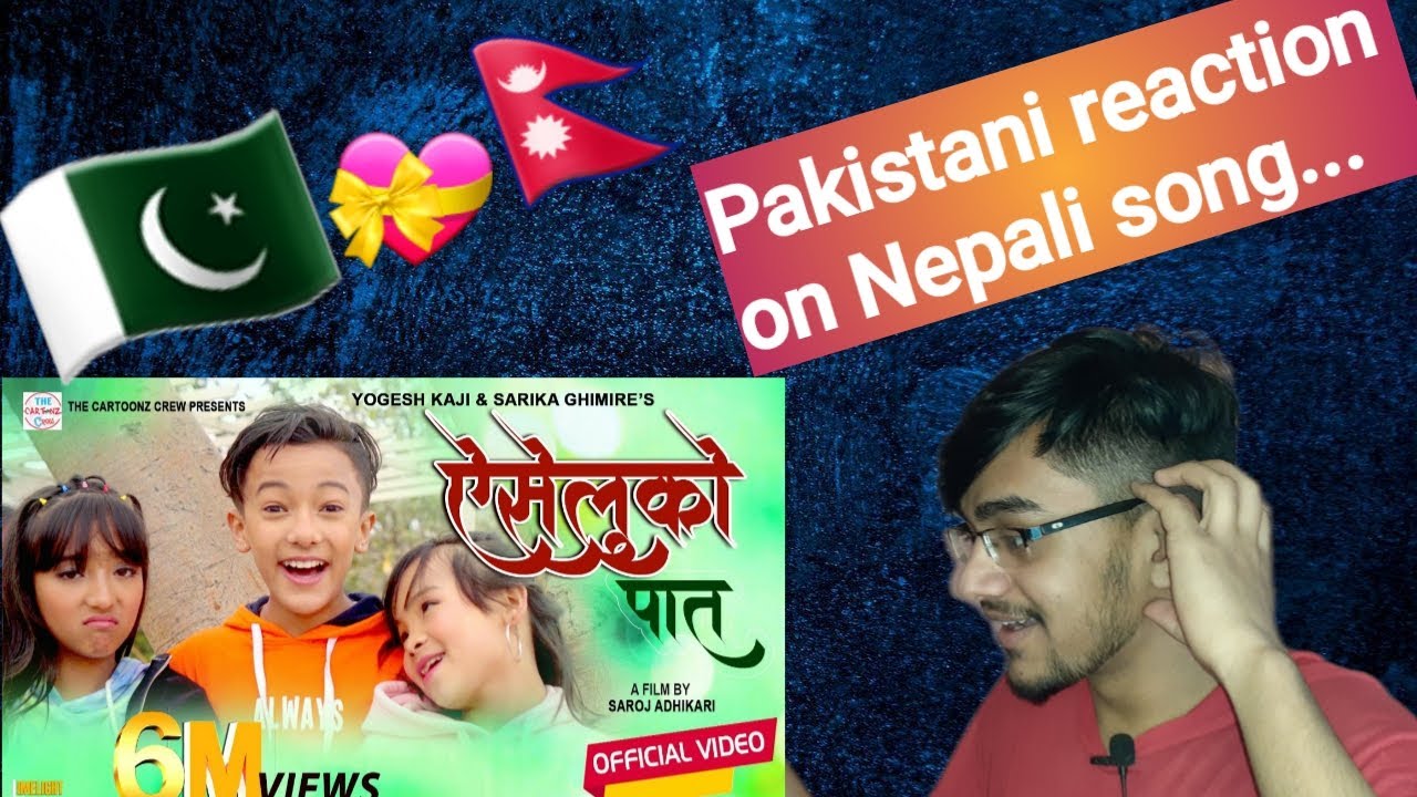 🔴PAKISTANI REACTION | Aiseluko Pat | Cartoonz Crew jr | Yogesh Kaji & Sarika Ghimire | Music Video