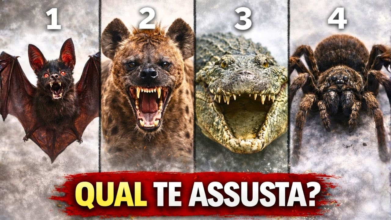 Sem Pensar. Escolha um Animal Que Assusta — Ele Revela Sua Sombra | Carl Jung