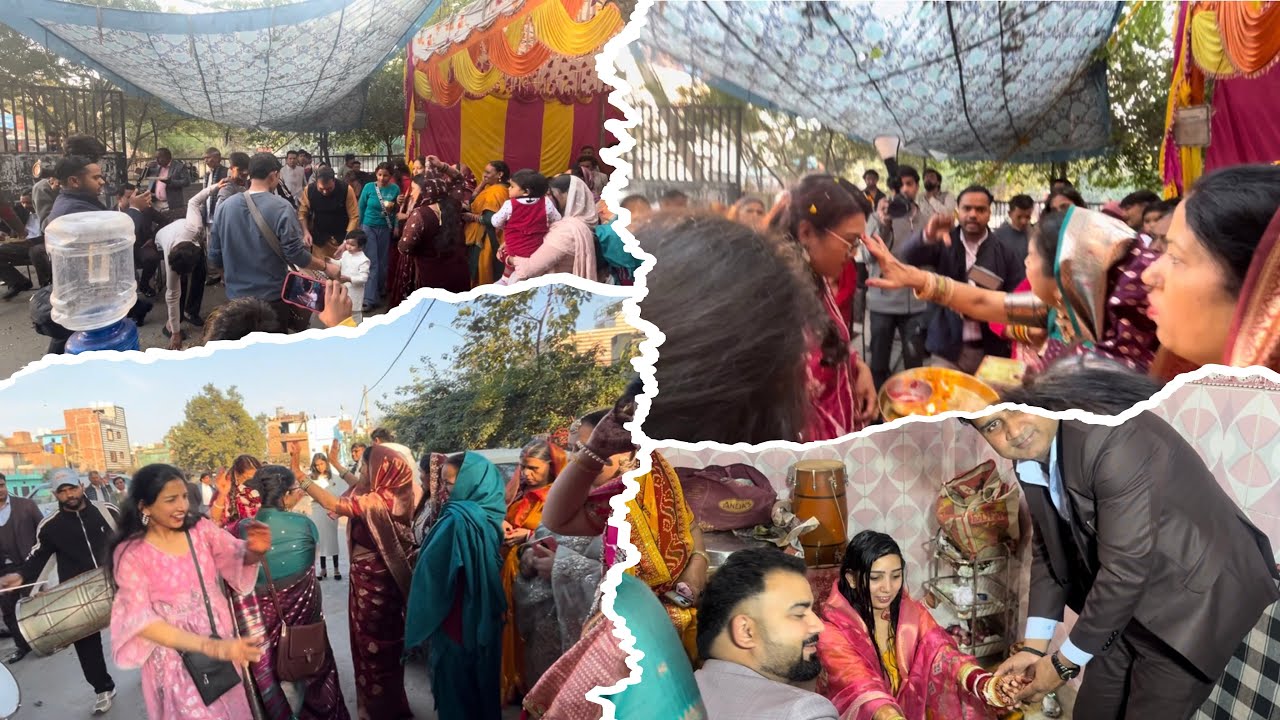 #vlog83  didi Chura ceremony ￼bhatuyo￼ ka welcome #viralshorts #bhature #chura #punjabi #weddingdres