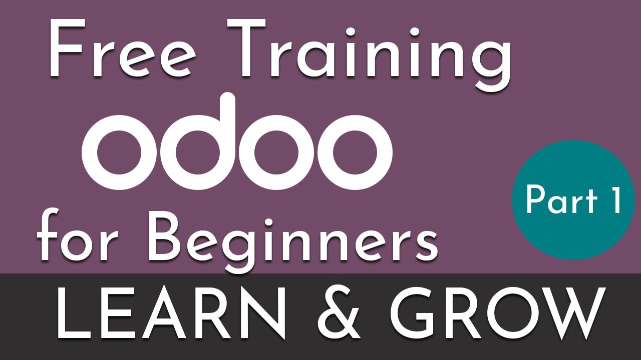 Odoo ERP Tutorial for beginners in hindi / urdu - Part 1