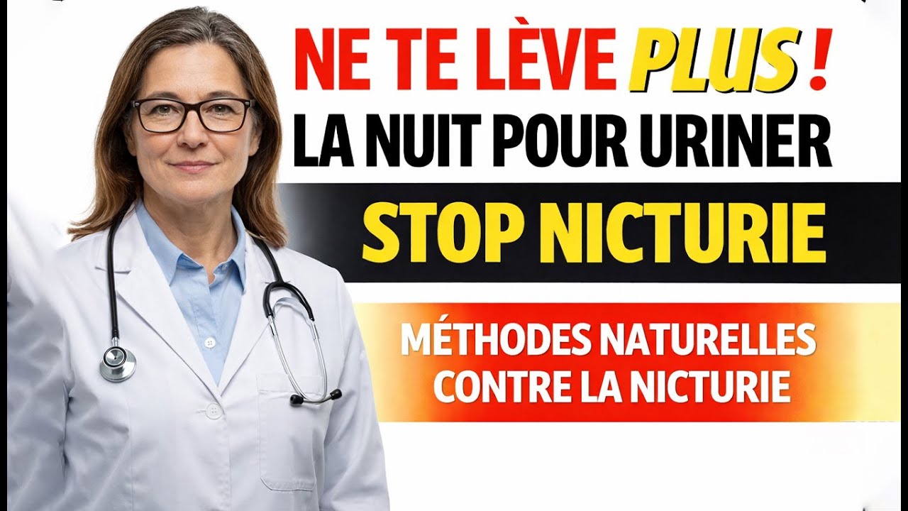 Ne te lève plus la nuit pour uriner   Les méthodes naturelles contre la nicturie !