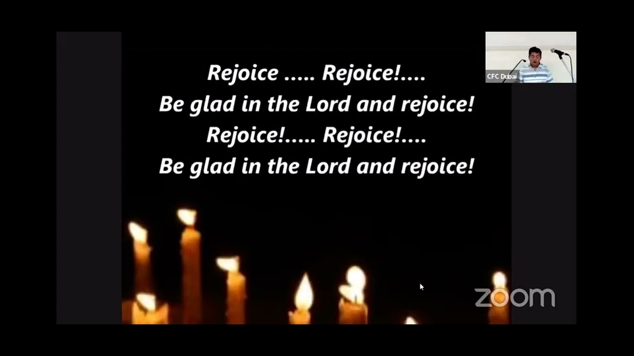 Be glad in the Lord and Rejoice | English Christian Song