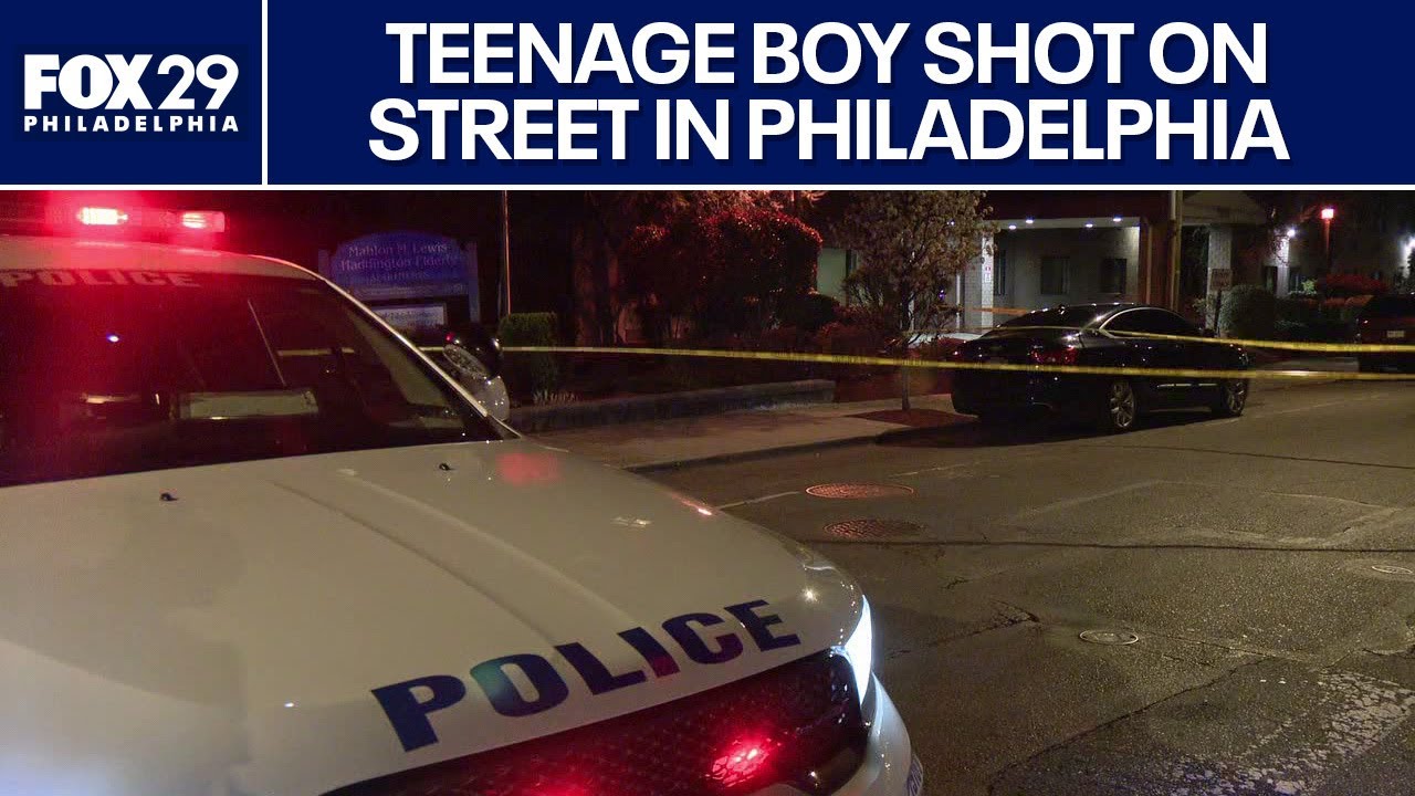 14-year-old shot on street in West Philadelphia