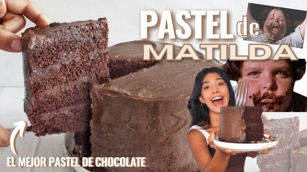PASTEL DE MATILDA! EL MEJOR PASTEL DE CHOCOLATE del MUNDO❤️! MI SUEÑO DE PROBARLO SE HIZO REALIDAD.