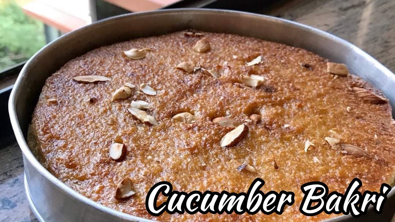 Goan Tavsali Recipe. Cucumber Bakri Recipe. Cucumber Cake without Oven. Steamed Cucumber Rava Cake.