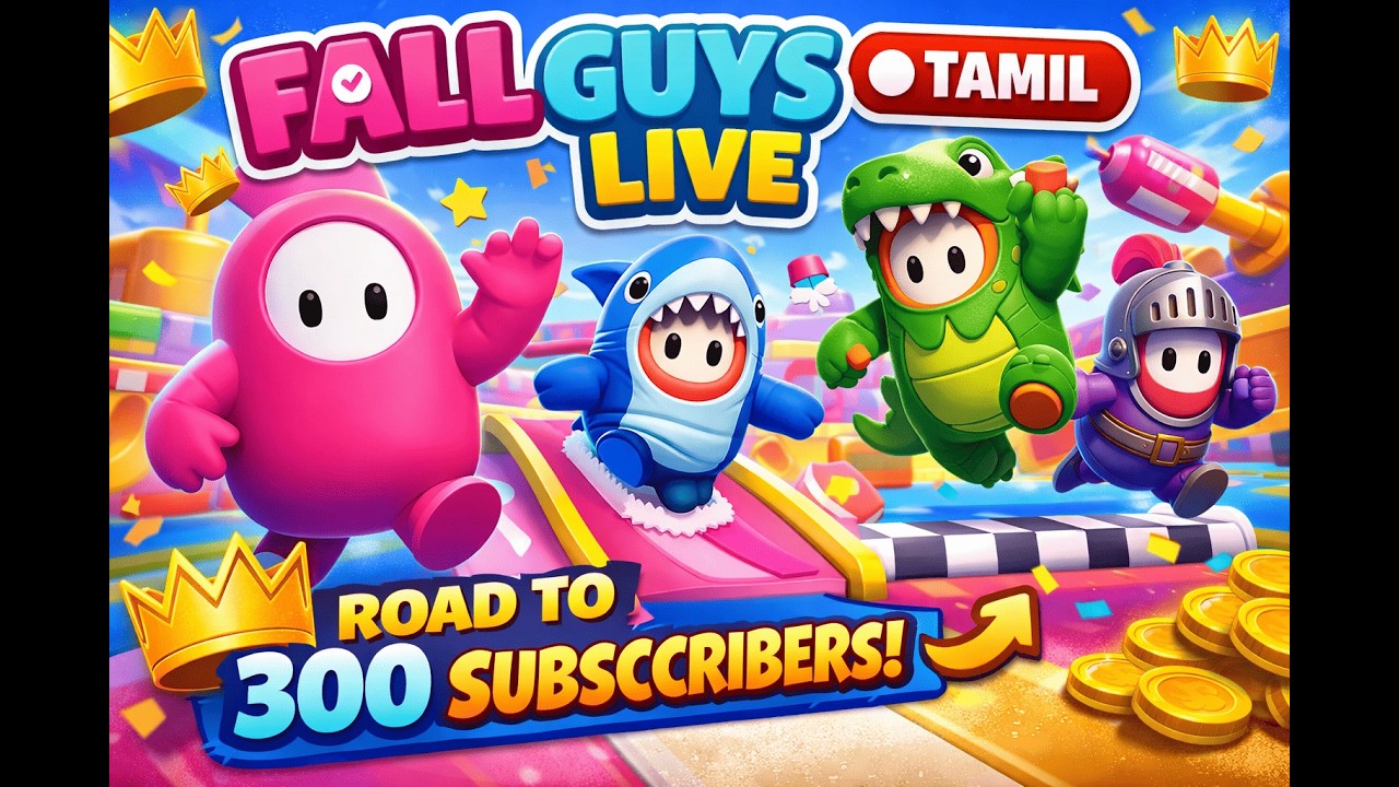 FallGuys Live gameplay fun