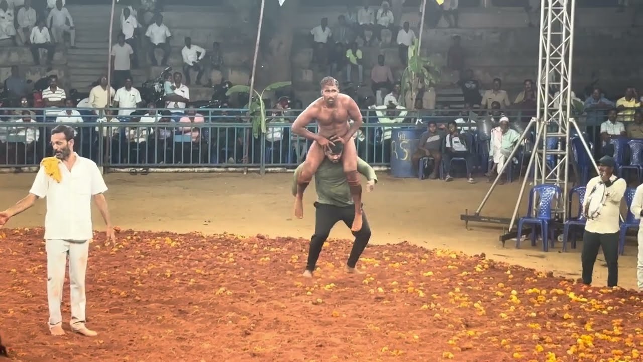 Shivamogga Marikamba Jatti kusthi day 1