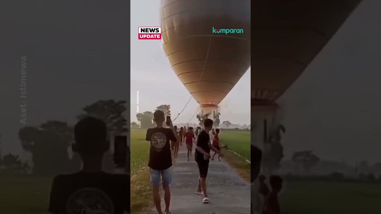 Balon Udara Isi Petasan, Meledak Dipersawahan di Ponorogo, 4 Luka