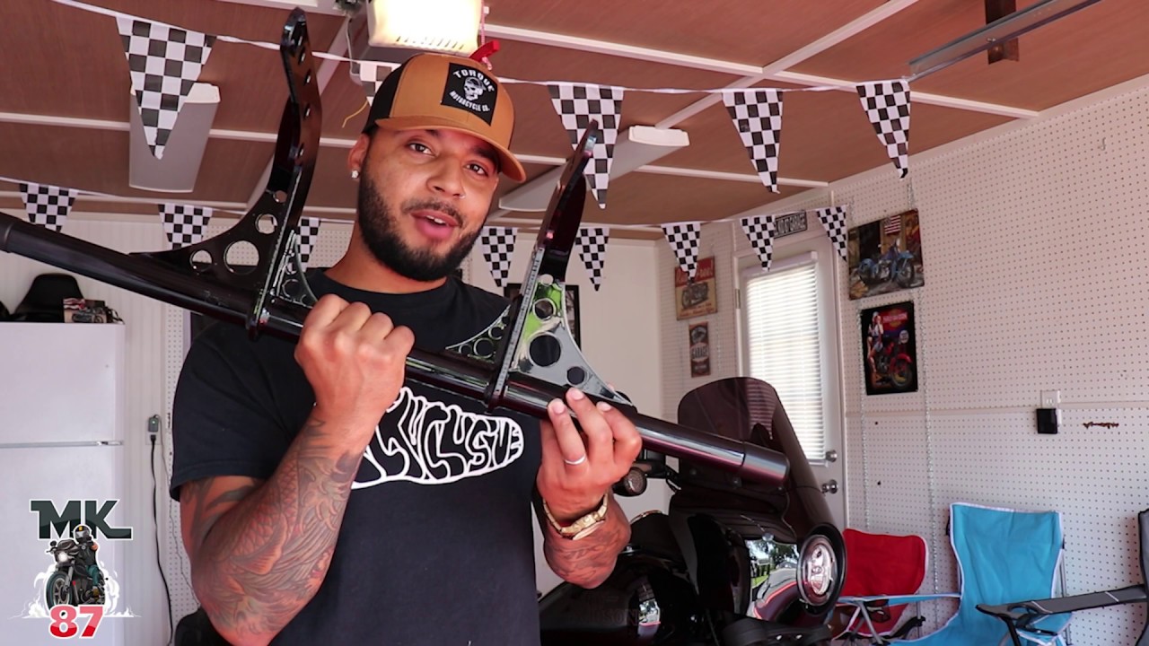 Bungking crash bar install on Low rider s