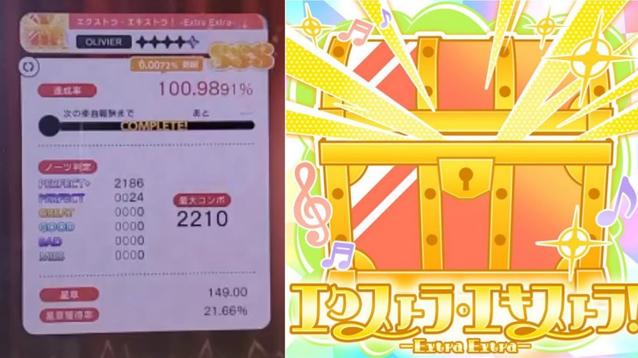 【ユメステ】エクストラ・エキストラ！ -Extra Extra- OLIVIER Ⅸ ALL PERFECT 【ワールドダイスター 夢のステラリウム】