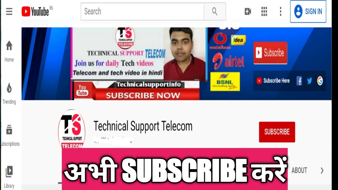 Technical Support Telecom New Channel Trailer Subscribe now for Latest Telecom And Tech Updates