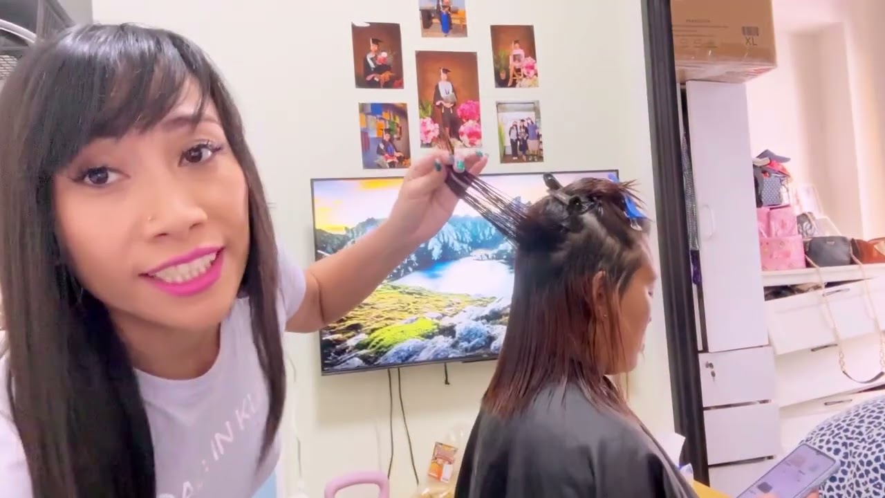 Tutorial potong rambut layers  pendek