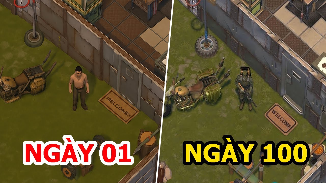 100 NGÀY SINH TỒN TRONG THẾ GIỚI ZOMBIE TRONG LAST DAY ON EARTH #1