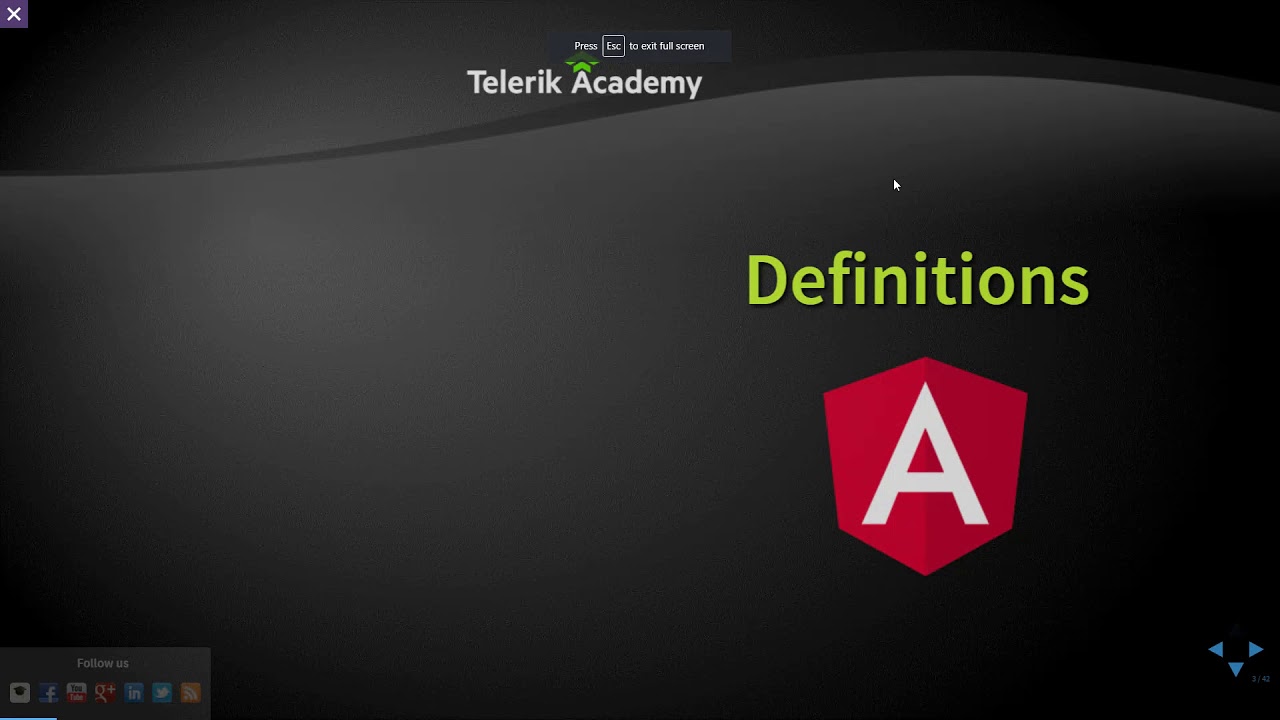 [Angular] Setup and Architecture