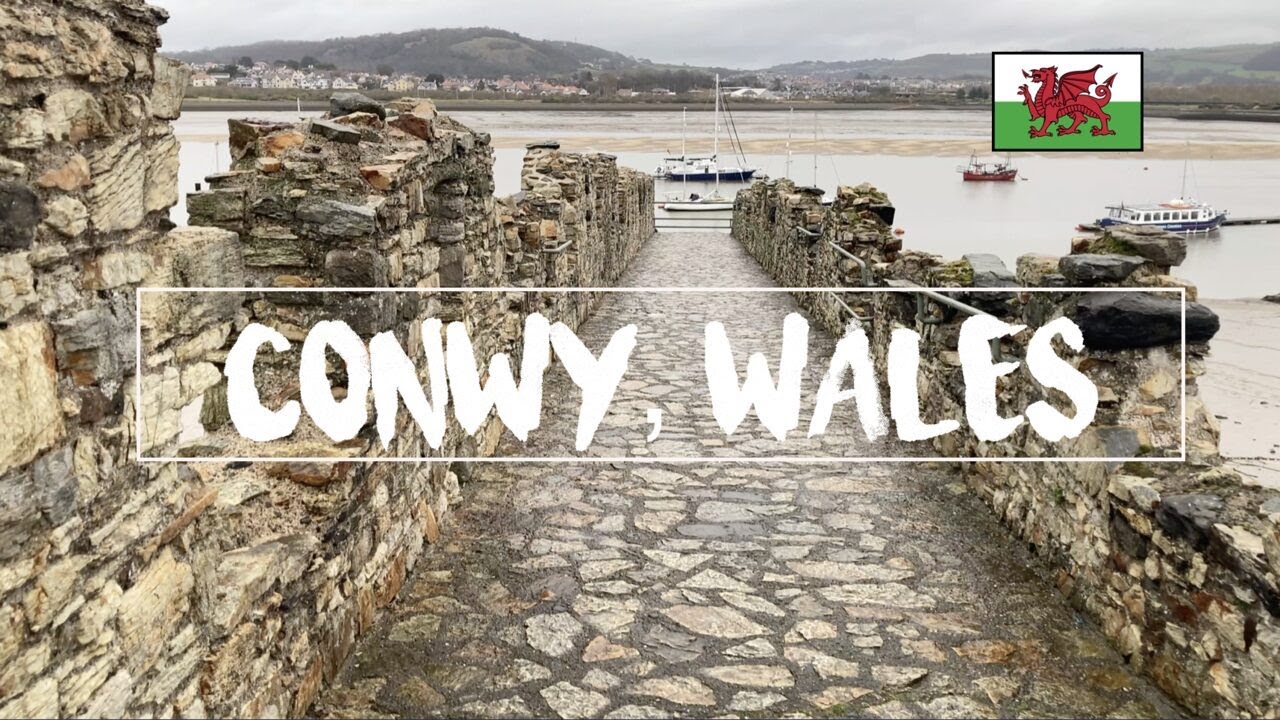 CONWY, impresionante Castillo Medieval en GALES (Cymru) 🏴󠁧󠁢󠁷󠁬󠁳󠁿