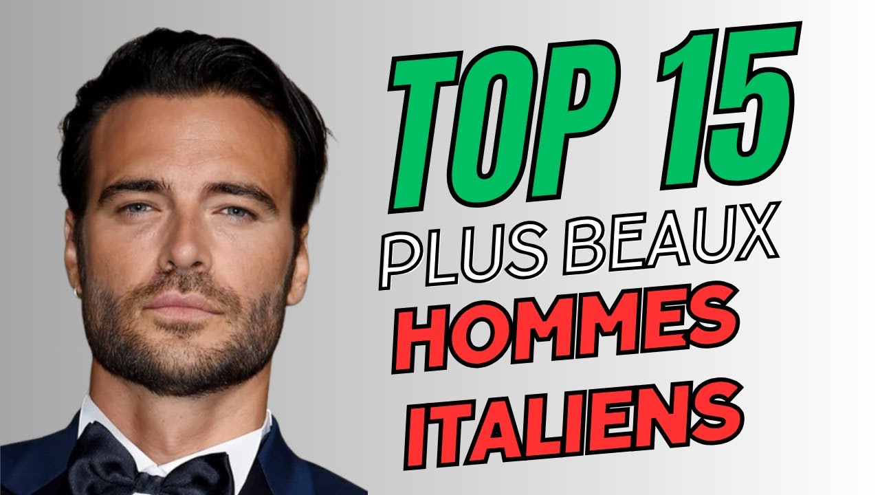 Les 15 plus beaux hommes italiens
