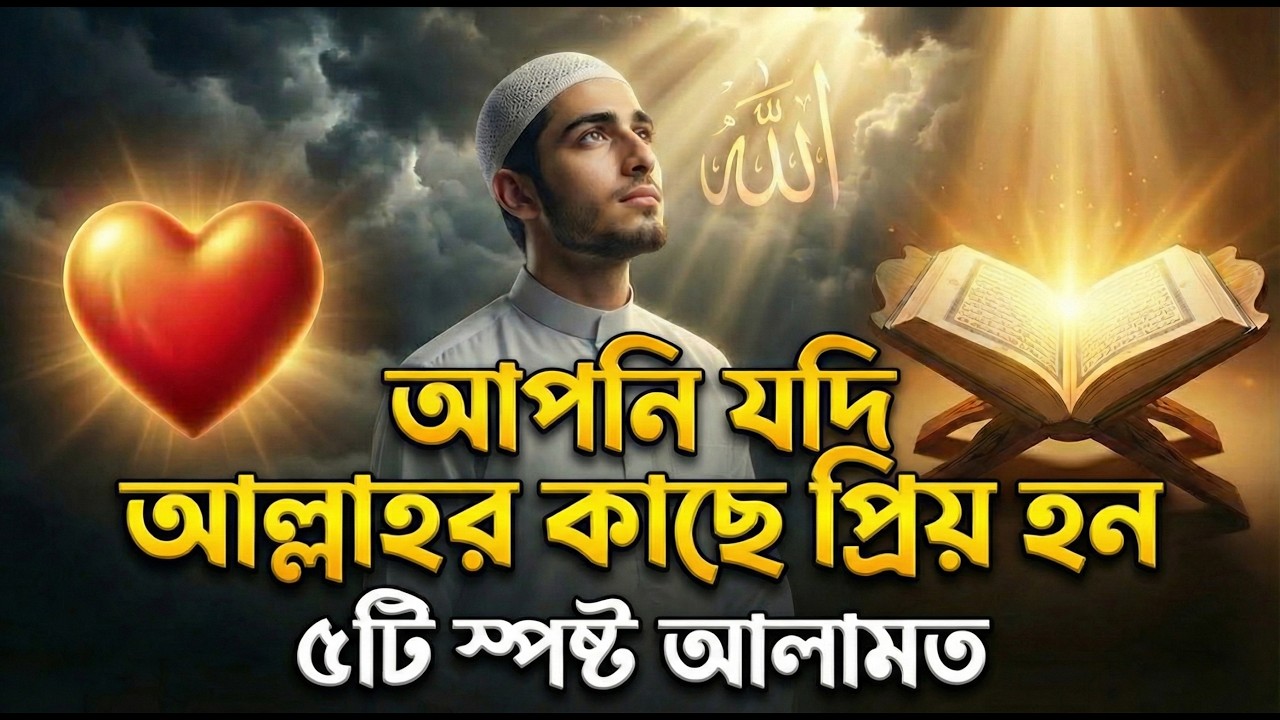আল্লাহ আপনাকে ভালোবাসেন কি না বুঝবেন কীভাবে? ৫টি স্পষ্ট আলামত জেনে নিন!