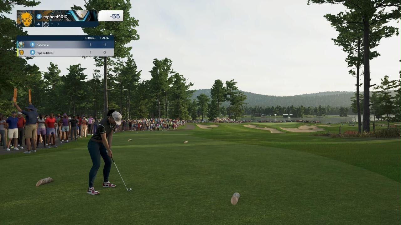 PGA TOUR 2K25 mon association Koto VS Tamara dernier tour Nipawin Golf & CC