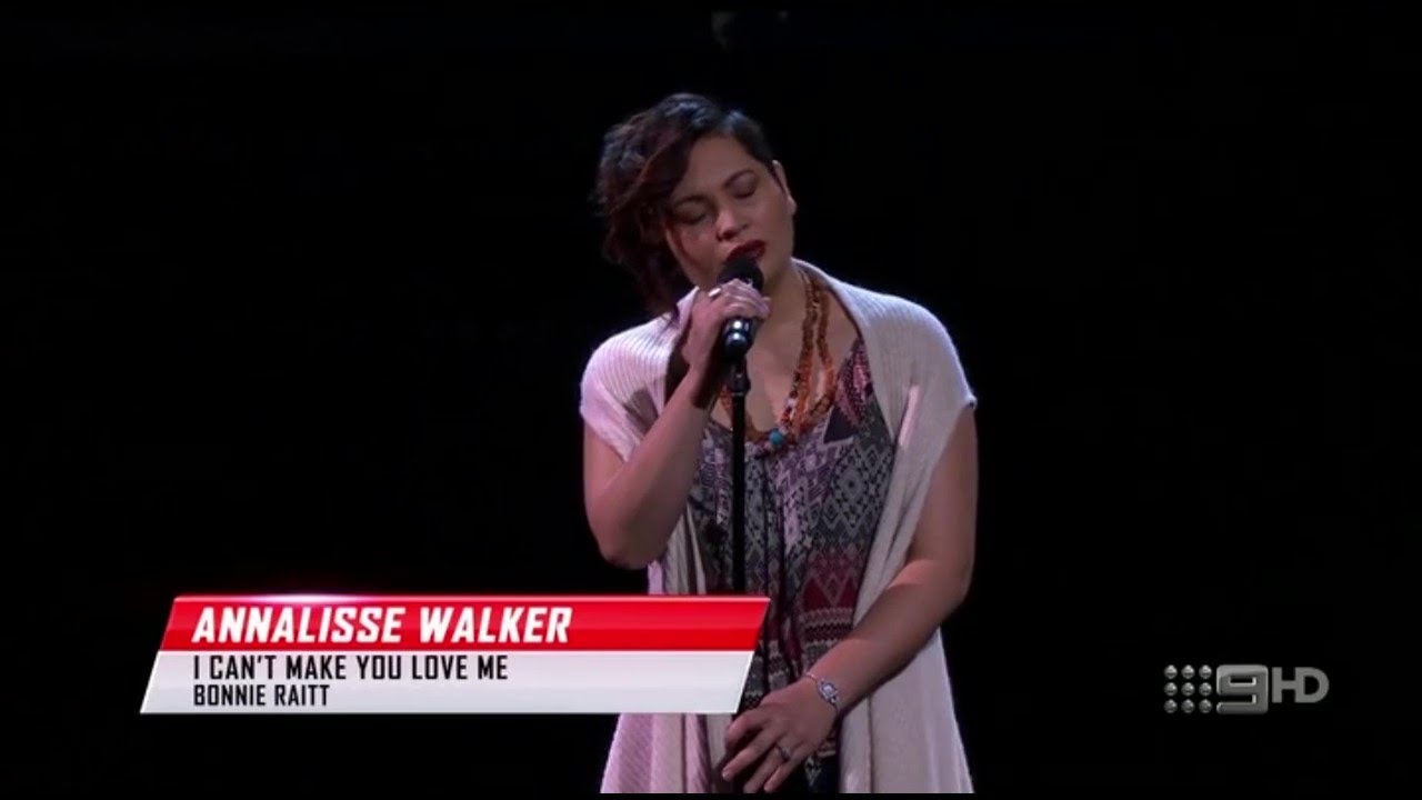 Annalisse Walker - I Can't Make You Love Me | The Voice Australia 6 (2017) | Blind Auditions