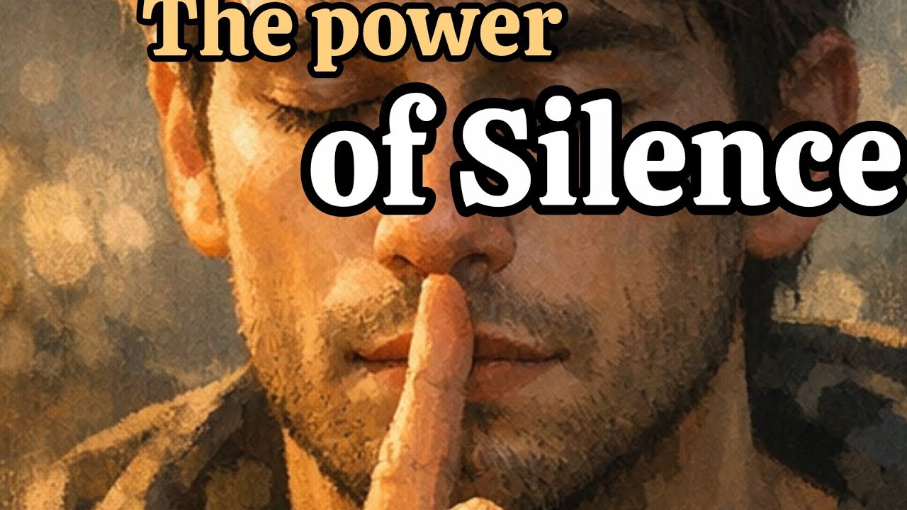 Silence is power! سکوت قدرت است! 