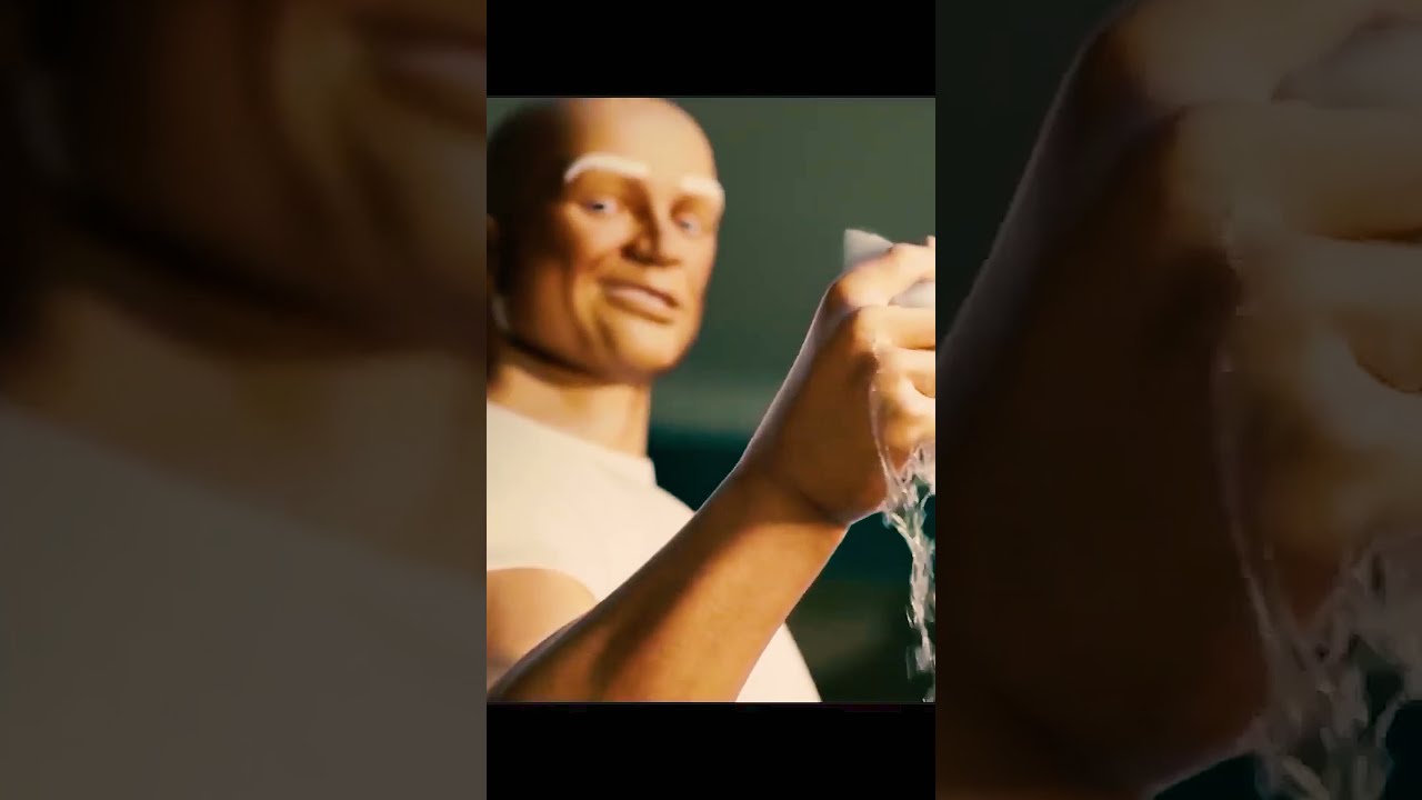 Призвали Mr. Proper с помощью pop it