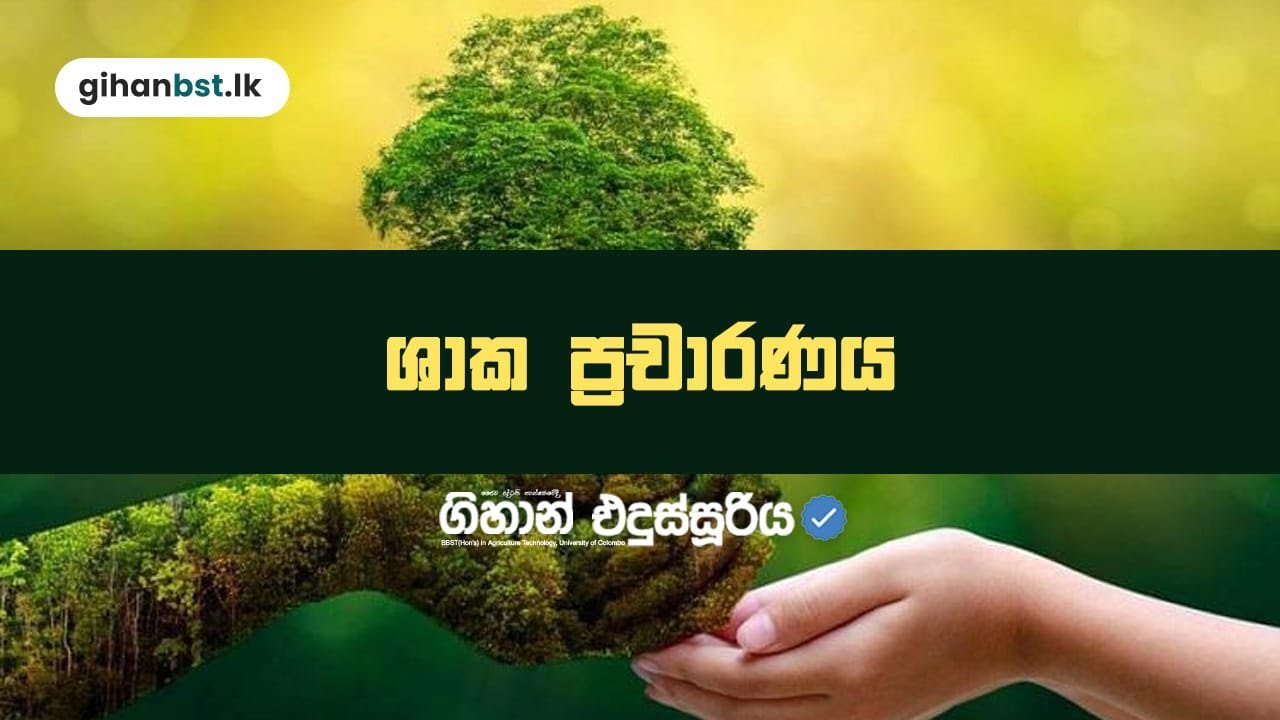 පටක රෝපණ තාක්ෂණය 2026 A/l Gihan Edussuriya