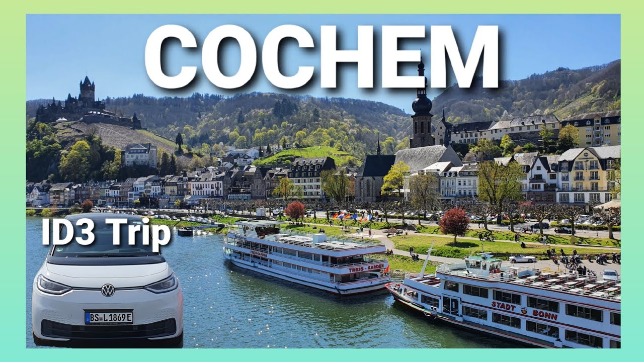 Cochem Ausflug im Elektroauto Kampf um die einzige Ladesäule :)