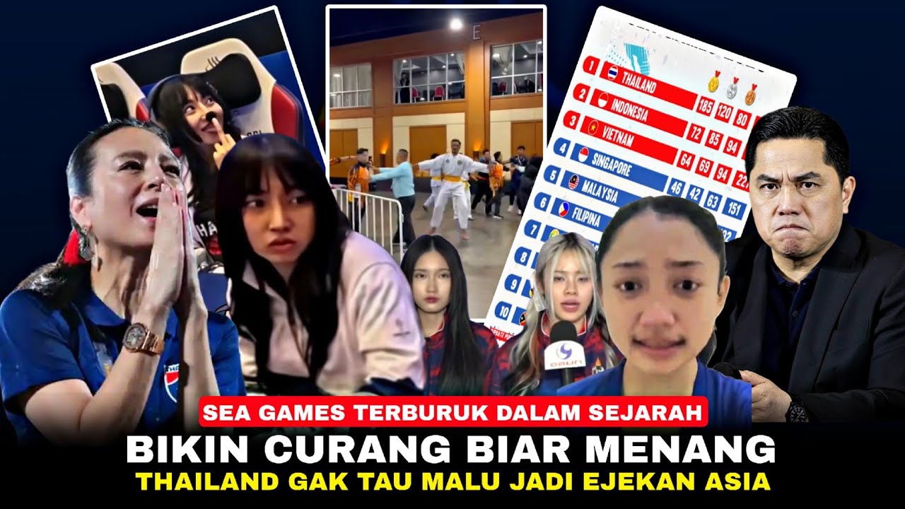 Mending Gak Usah Jd Tuan Rumah Gak Niat! Thailand Bikin Malu Asia, All Cabor Buat Kontroversi