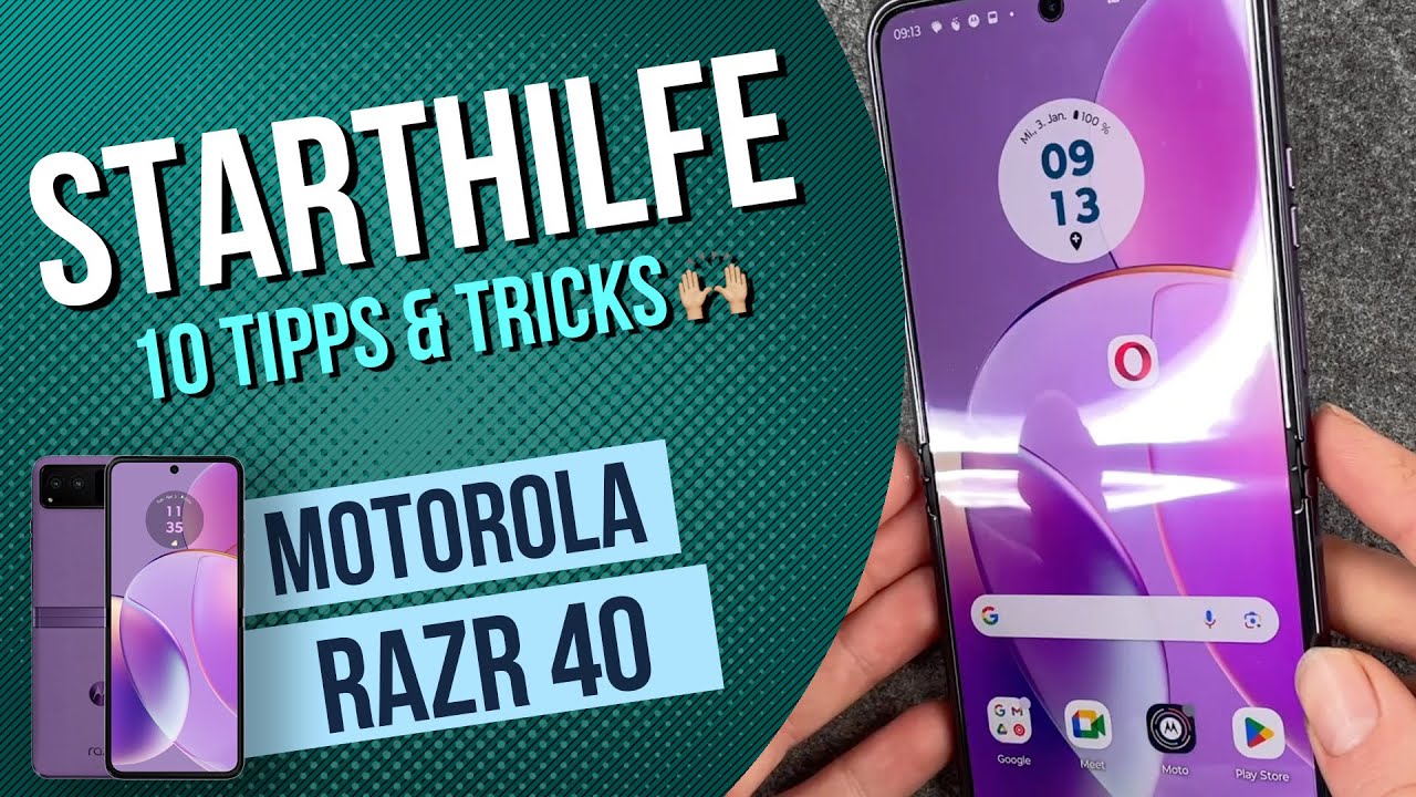 Motorola Razr 40 Tipps & Tricks für den Start