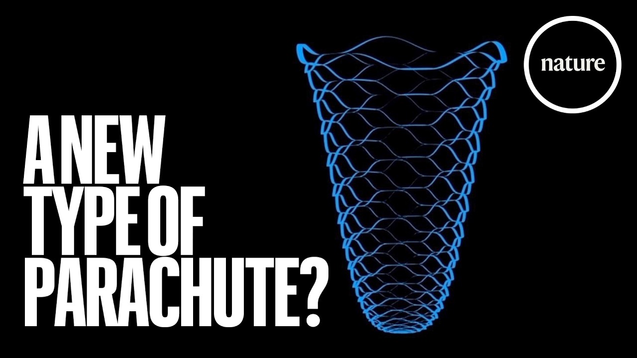This parachute is full of holes and that's a good thing