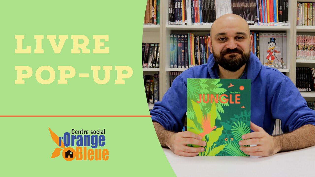 Livre pop-up: JUNGLE #CoinDeLaBulle12 #LivrePourToutPetit1