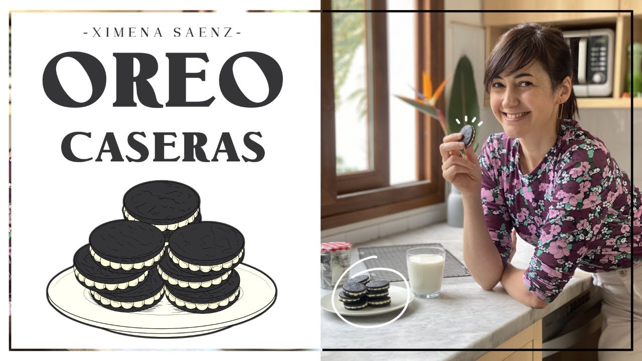 ¡Galletas Oreo caseras!