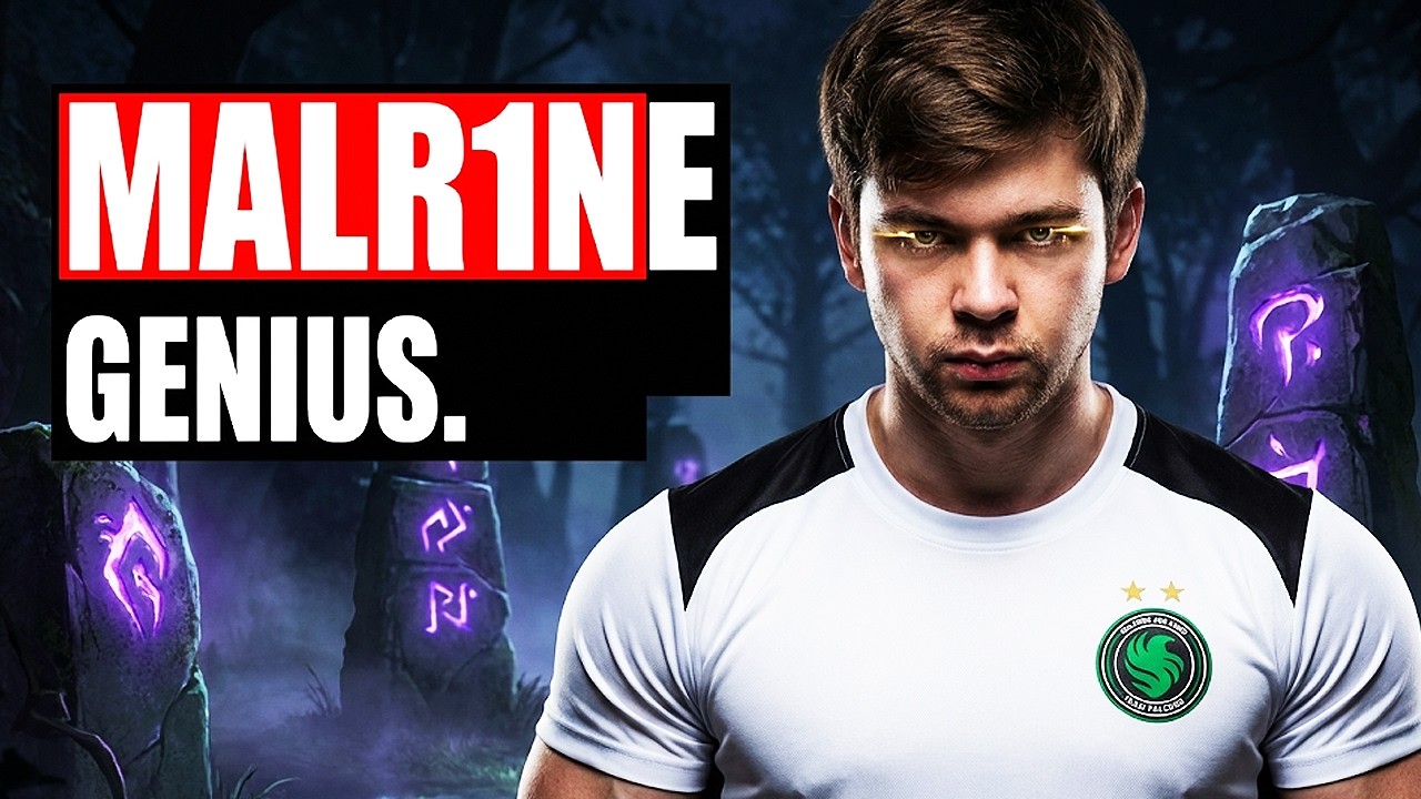 Этот мидлейнер уникален: гений Malr1ne