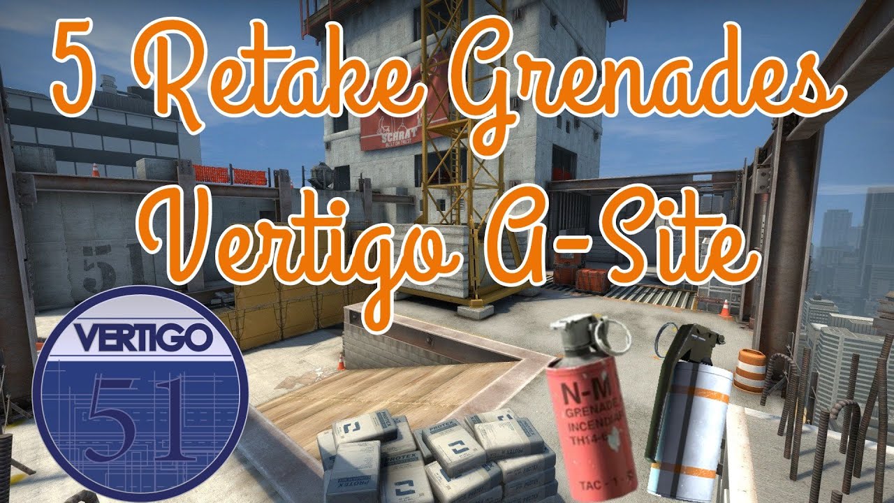 5 Гранат для ретейка А-плента на de_vertigo