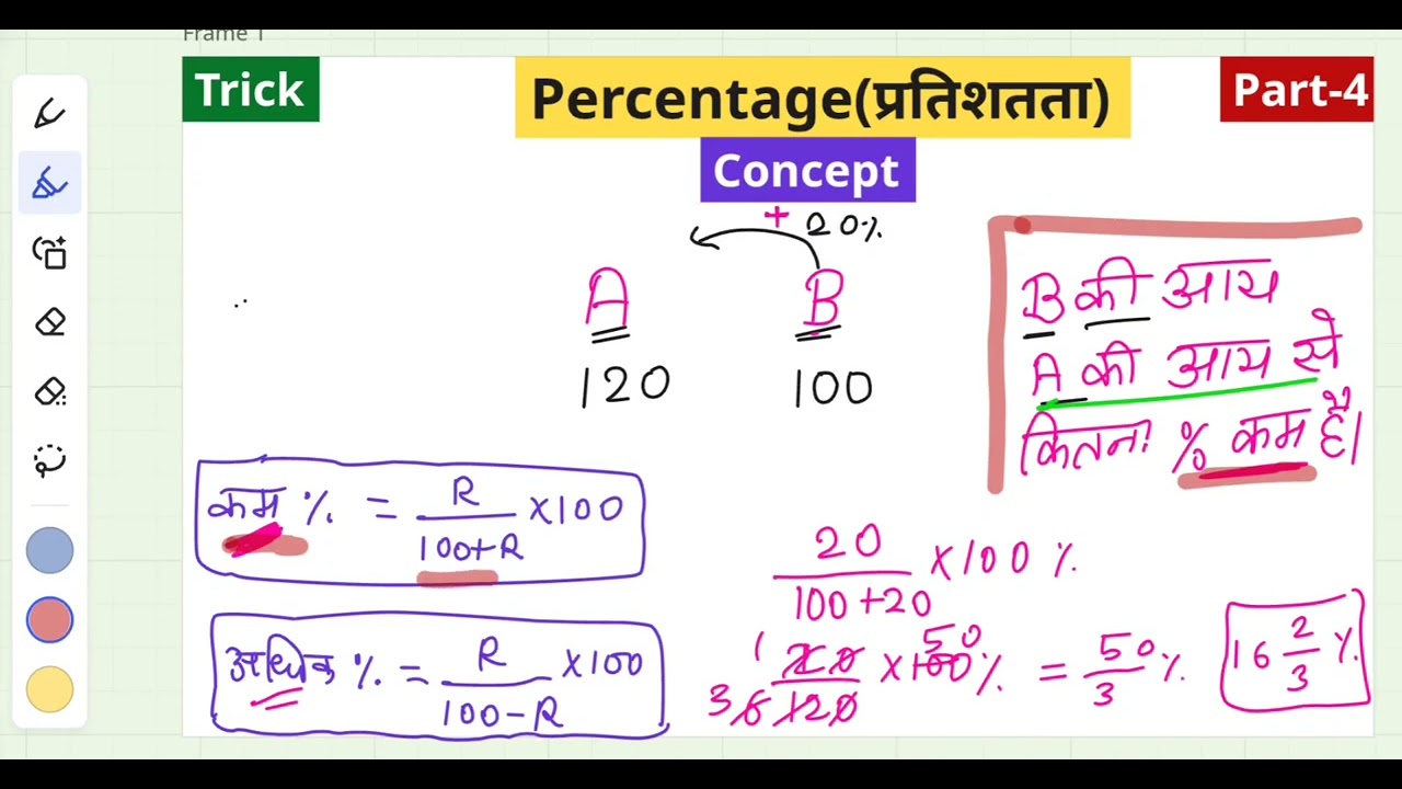 Percentage || Part- 4 (For ALL Competitive Exams)