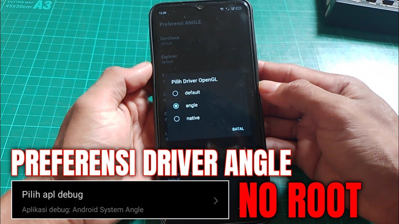 100% WORK🔥Cara menggunakan Preferensi Driver Angle di device non root - work di semua device!!!