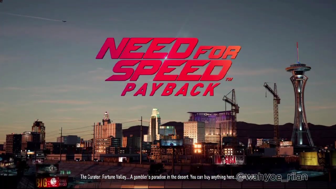 NFS Payback | Prologue | Mission : Fortune Awaits |