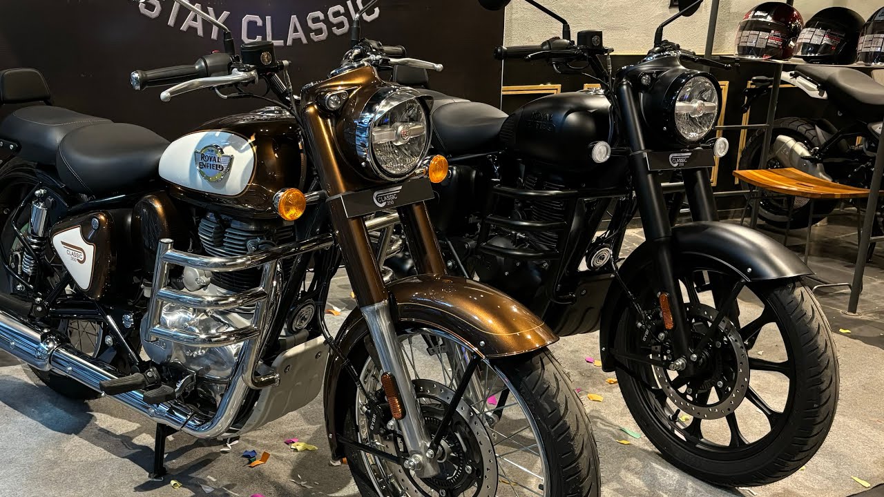 New Classic 350 Stealth Black Vs Medallion Bronze - ₹23K Diff Which One to Buy ?Comparison