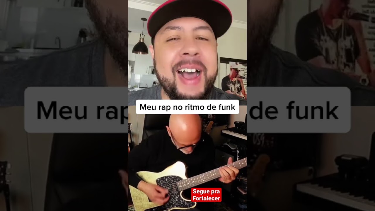 Rap + Guitarra + original funk = m&uacute;sica 🎧 #shorts #rap #rapgospel #jrg rap gospel ou n&atilde;o?
