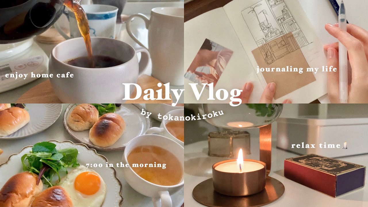 {SUB}My fulfilling and relaxing holiday📚morning activity, art journal, piano, cooking, hobby etc.🏠