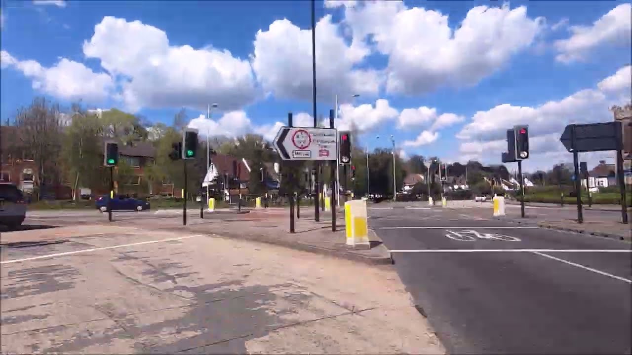 [Full Route Visual] Route 404: Coulsdon Cane Hill - Caterham-on-the-Hill