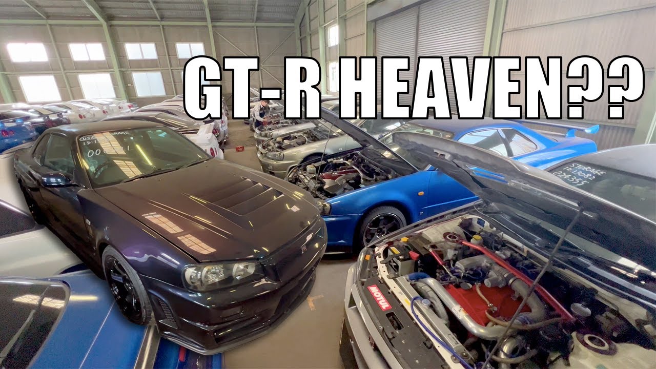 Japan's Secret $10 MILLION GT-R Warehouse!!