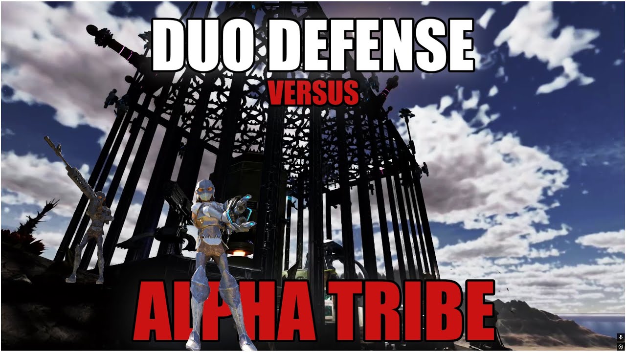 DUO vs ALPHA TRIBE ! Astraeos Last Defense on Conquest : ARK Ascended Official PvP