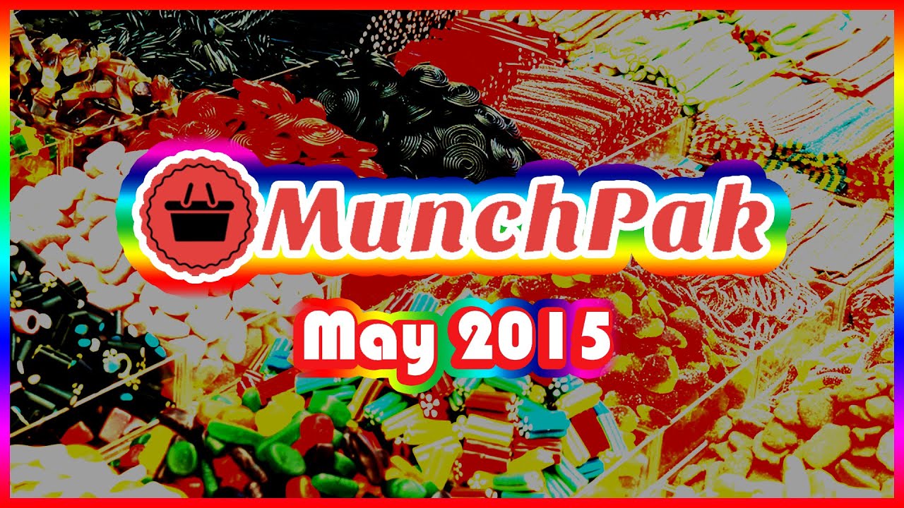 UNBOXING MUNCHPAK MAY 2015