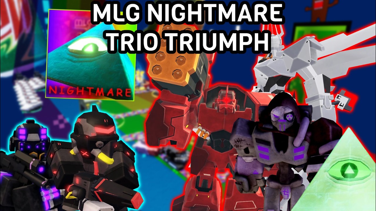 MLG NIGHTMARE TRIO TRIUMPH | Tower Defense X