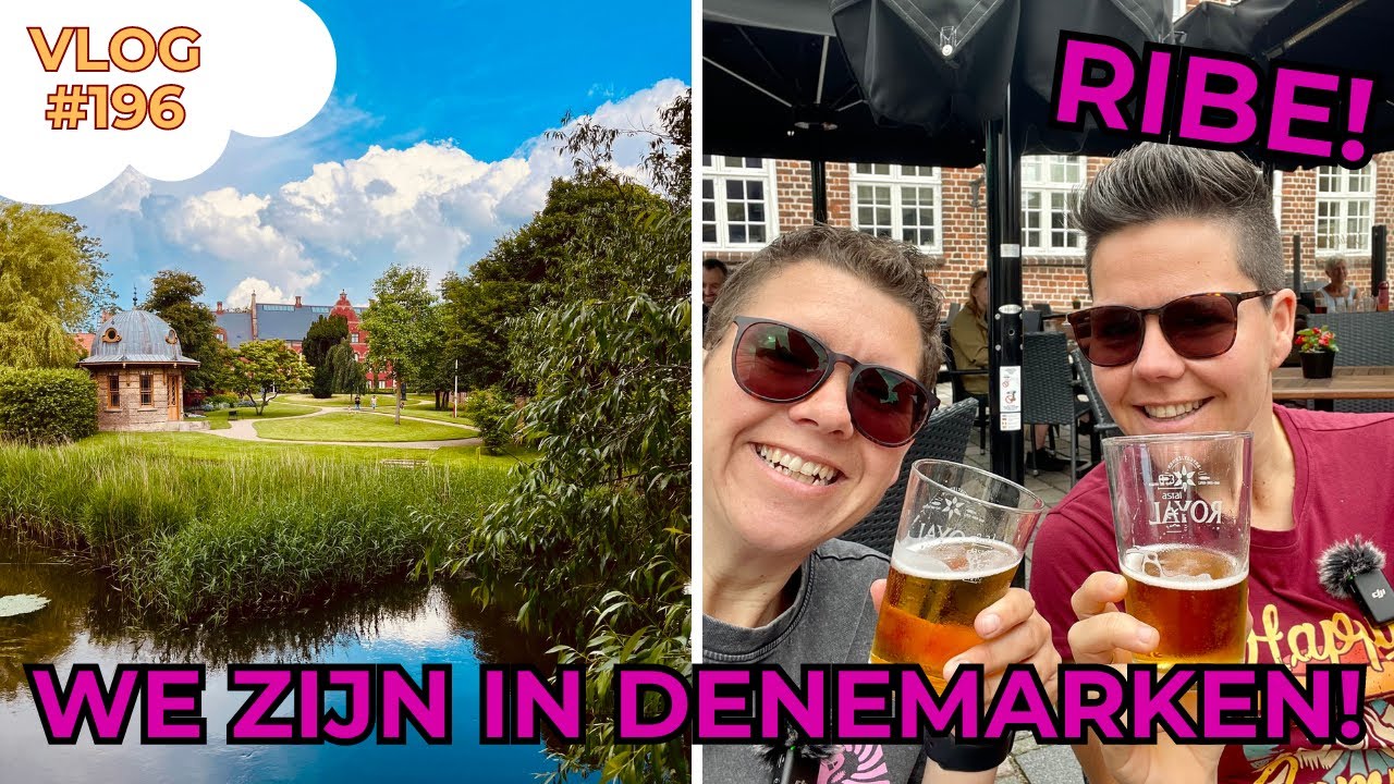 Aankomst in Denemarken, we bezoeken Ribe en verbranden de vingers #196