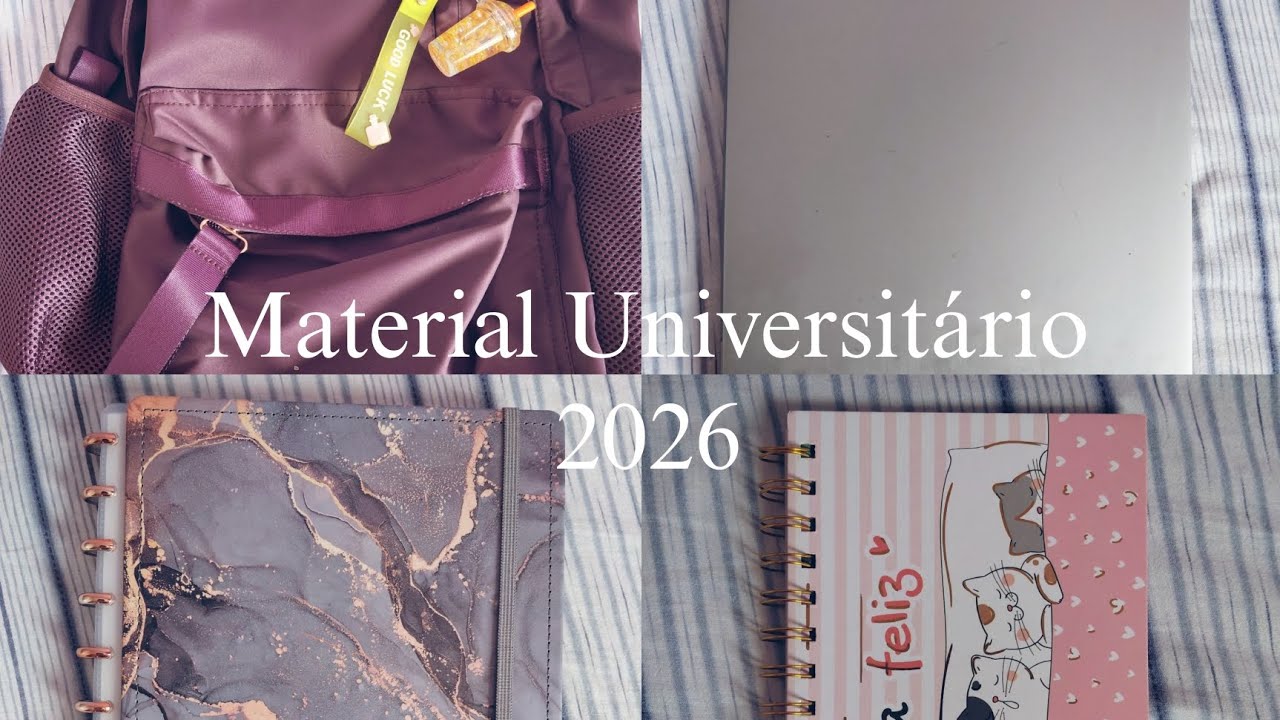 MATERIAL UNIVERSITÁRIO 2026 - Faculdade de Jornalismo 
