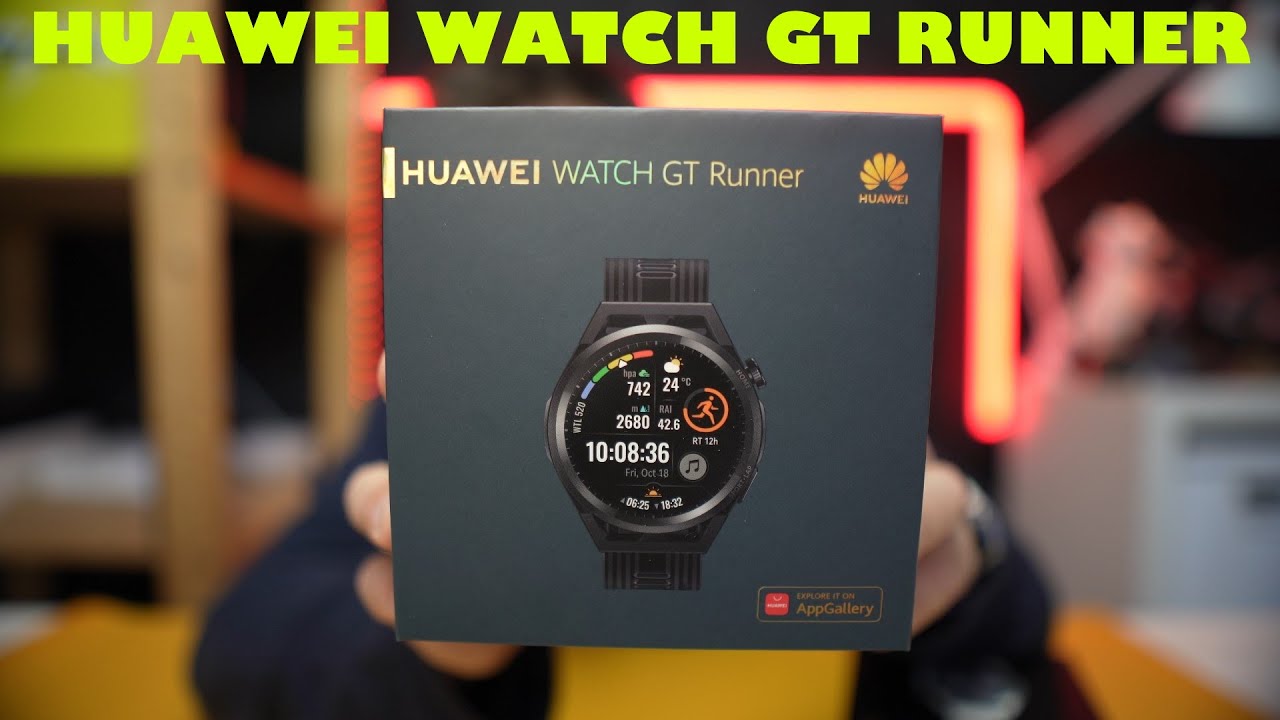 Huawei Watch GT Runner Unboxing
