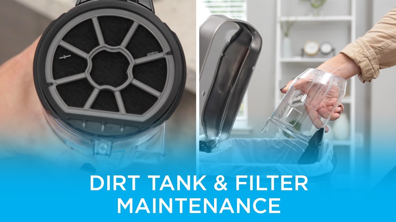 Dirt Tank & Filter Maintenance | ICONpet&trade; EDGE Cordless Vacuum